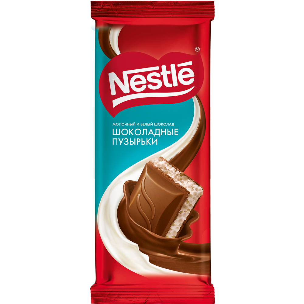 Молочный пористый шоколад Nestle